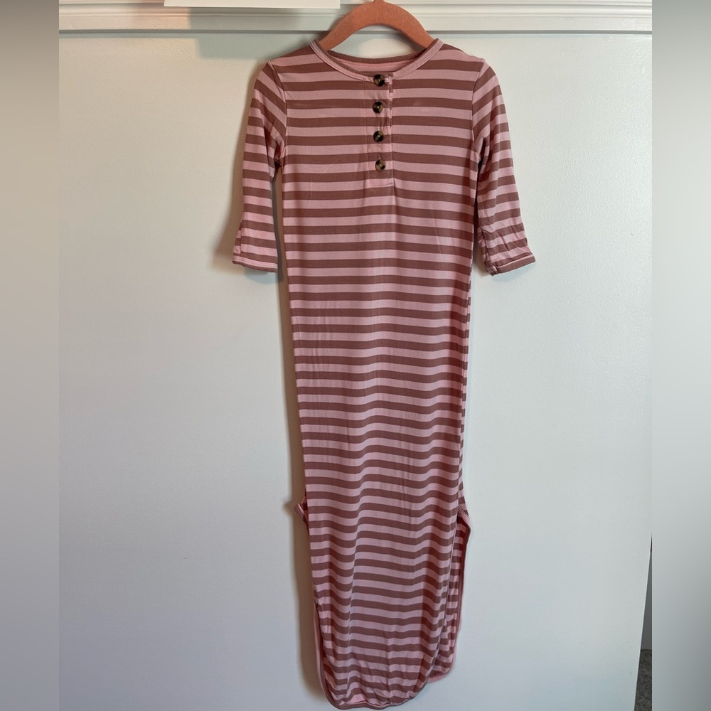 Lou Lou & Company Pink Knotted Gown